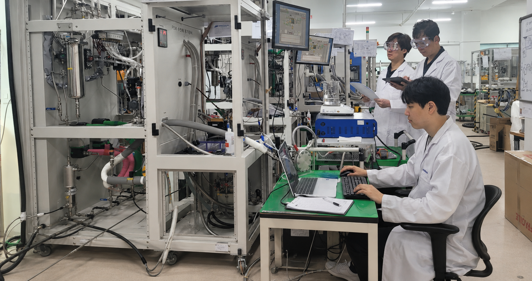 Scitech 燃料电池和电解水测试台